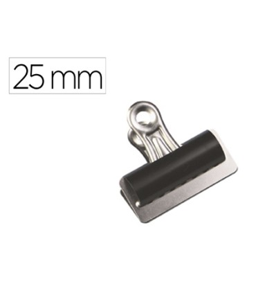 Pinza metalica q connect pala fija 25 mm caja de 10 unidades