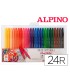 Rotulador alpino dual artist color experience estuche de 24unidades colores surtidos