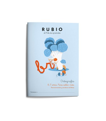 Cuaderno rubio ortografia 6 7 anos para saber mas