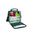 Bolsa porta alimentos ibili lunch away green termica asa 2 recipientes tapa hermetica y bandeja 22x22x12 cm