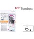 Set caligrafia tombow lettering beginner para principiante 6 piezas