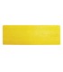 Simbolo adhesivo durable pvc forma de linea para delimitacion suelo amarillo 150x50x07 mm pack de 10