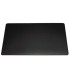 Vade sobremesa durable negro antideslizante contorneado 65x52 cm