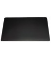 Vade sobremesa durable negro antideslizante contorneado 65x52 cm