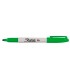 Rotulador sharpie permanente punta fina verde