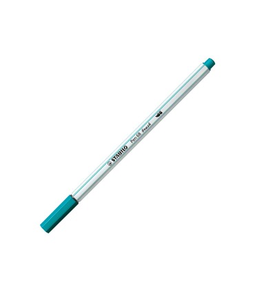 Rotulador stabilo acuarelable pen 68 brush punta pincel estuche de 12 unidades colores surtidos