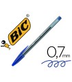 Boligrafo bic cristal ultrafine punta forma aguja 0,7 mm azul