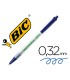 Boligrafo bic ecolutions clic stic azul