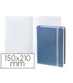 Libreta quo vadis life journal infinite dots puntos 15x21 cm 224 hojas tapa similpiel azul