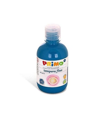 Tempera liquida primo escolar 300 ml azul marino fluorescente