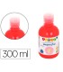 Tempera liquida primo escolar 300 ml rojo fluorescente