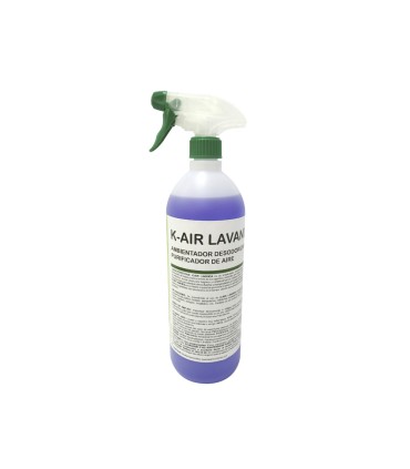 Ambientador spray ikm k air aroma flor de lavanda botella de 1 litro