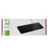 Teclado q connect negro con cable 15 m compatible windows