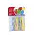 Globo 100 latex biodegradable pastel claro bolsa de 10 unidades colores surtidos