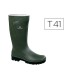 Bota deltaplus de seguridad jouca pvc verde suela de tacos talla 41