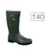 Bota deltaplus de seguridad jouca pvc verde suela de tacos talla 40