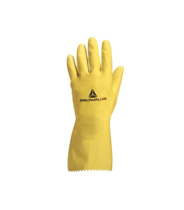 Guantes deltaplus de nitrilo desechable negro caja de 100 unidades talla 9 10