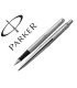 Juego parker duo jotter acero ct boligrafo pluma