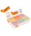 Plastilina jovi 70 tamaño pequeño caja de 30 unidades colores pastel surtidos 50g