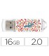 Memoria usb techonetech flash drive 16 gb 20 music dream