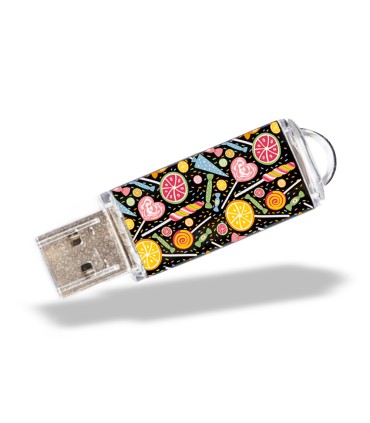 Memoria usb techonetech flash drive 16 gb 20 candy pop