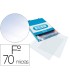 Funda multitaladro elba standard folio 70 micras cristal caja de 100 unidades