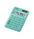 Calculadora casio ms 20uc gn sobremesa 12 digitos tax color verde