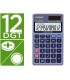 Calculadora casio sl 320ter bolsillo 12 digitos tax conversion moneda tecla doble cero color azul