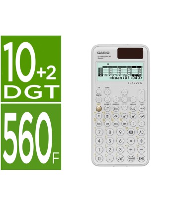 Calculadora casio fx 991sp cw iberia classwiz cientifica 560 funciones 9 memorias 102 digitos 5 idiomas con tapa