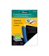 Tapa de encuadernacion fellowes din a4 polipropileno negro 500 micras pack de 100 unidades