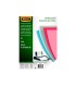 Tapa de encuadernacion fellowes din a4 pvc transparente cristal 200 micras pack de 100 unidades