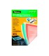 Tapa de encuadernacion fellowes din a4 pvc transparente cristal 180 micras pack de 100 unidades