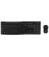 Set teclado raton logitech mk270 inalambrico negro