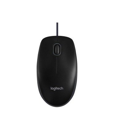 Raton logitech optico b100 usb 800 ppp negro