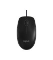 Raton logitech optico b100 usb 800 ppp negro