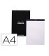 Bloc nota rhodia black dot pad din a4 80 hojas 80 g m2 liso con puntos negros 5 mm perforado