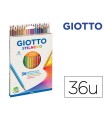 Lapices de colores giotto stilnovo caja de 36 colores surtidos