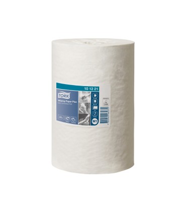 Papel secamanos tork secado extra ancho 215 mm largo 749 mt 2 capas para dispensador m1 paquete de 11 unidades