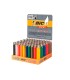 Encendedor bic maxi j26 expositor de 50 unidades colores surtidos