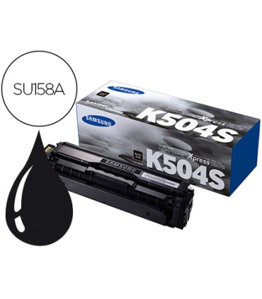 Toner samsung clt k504s clp 415 clx 4195 sl c1453 c1454 sl c1404 c1810 negro 2500 paginas