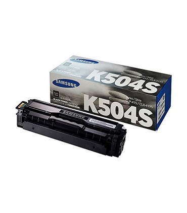 Toner samsung clt k504s clp 415 clx 4195 sl c1453 c1454 sl c1404 c1810 negro 2500 paginas