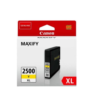 Ink jet canon pgi 2500 xl maxify ib4050 mb5050 mb5150 mb5155 mb5350 mb5450 amarillo 1520 paginas