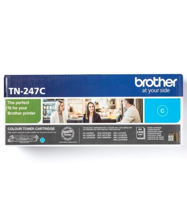 Toner brother tn247c dcp l3510cdw hl l3270cdw mfc l3710cw cian 2300 paginas