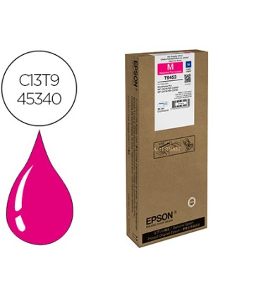 Ink jet epson t945 workforce pro wf c5210dw c5290dw c5710dwf c5790dwf magenta 5000 pag