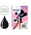 Ink-jet epson 502 xl expression home xp 5100 / 5105 workforce wf 2860 / 2860dwf negro 550 paginas