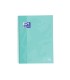 Cuaderno espiral oxford ebook 1 school touch te din a4 80 hojas cuadro 5 mm con margen mint pastel