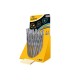 Rotulador bic marking metalico permanenete oro plata expositor de 24 unidades surtidas 168x125x149 mm