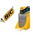 Rotulador bic marking metalico permanenete oro plata expositor de 24 unidades surtidas 168x125x149 mm