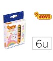 Plastilina jovi 90 estuche 6 barras colores pastel surtidos 15 g