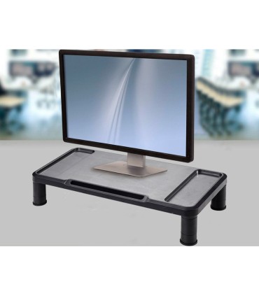 Soporte q connect para monitor ajustable en altura 555x265x112 mm